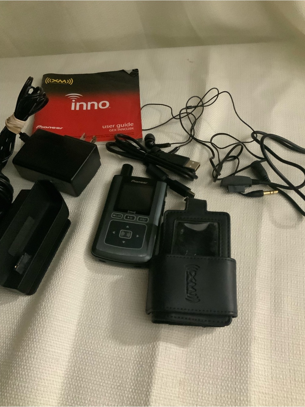Pioneer GEX-INNO2BK XM2go Portable XM Satellite Radio Receiver, MP3 Player.